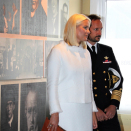 23. august: Kronprinsparet forestår den offisielle åpningen av Måløyraidsenteret. Foto: Thomas Hagen